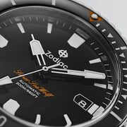 Zodiac Super Sea Wolf 53 Compression Automatic Stainless Steel Watch #ZO9288 dial