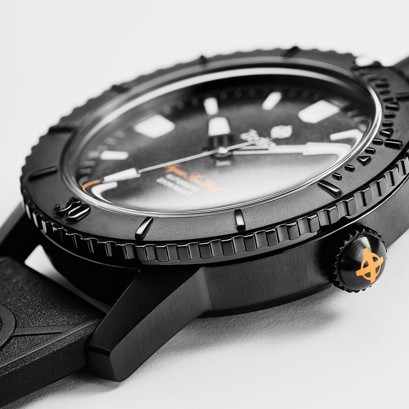 Zodiac Super Sea Wolf 53 Compression Automatic Black Rubber Watch #ZO9289 lifestyle
