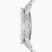 Zodiac Super Sea Wolf Compression Automatic Stainless Steel Watch #ZO9291 crown