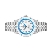 Zodiac Super Sea Wolf Compression Automatic Stainless Steel Watch #ZO9291 side