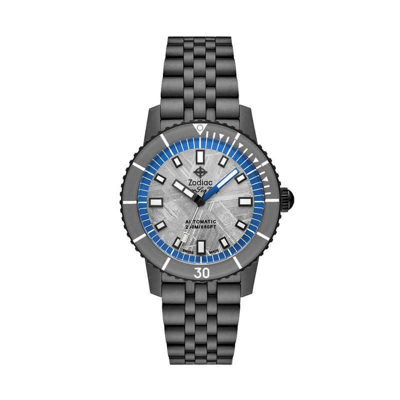 Zodiac Super Sea Wolf Limited Edition with Meteorite Dial and Blue Accents #ZO9293
