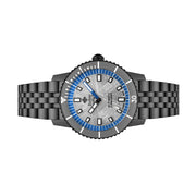 Zodiac Super Sea Wolf Limited Edition with Meteorite Dial and Blue Accents #ZO9293 side