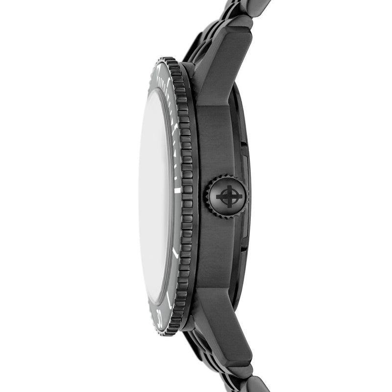 Zodiac Super Sea Wolf Limited Edition with Meteorite Dial and Blue Accents #ZO9293 crown