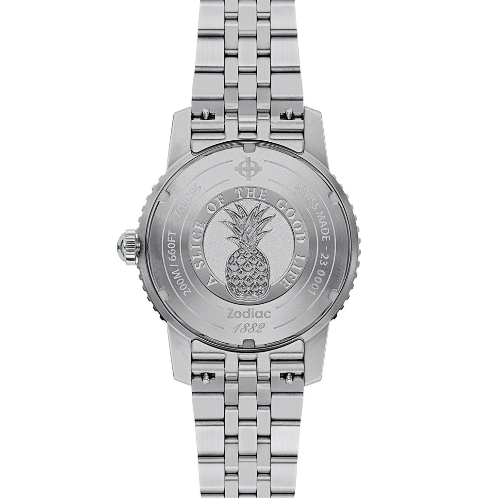 Zodiac Super Sea Wolf Pineapple Dream Automatic Dive Watch #ZO9295
