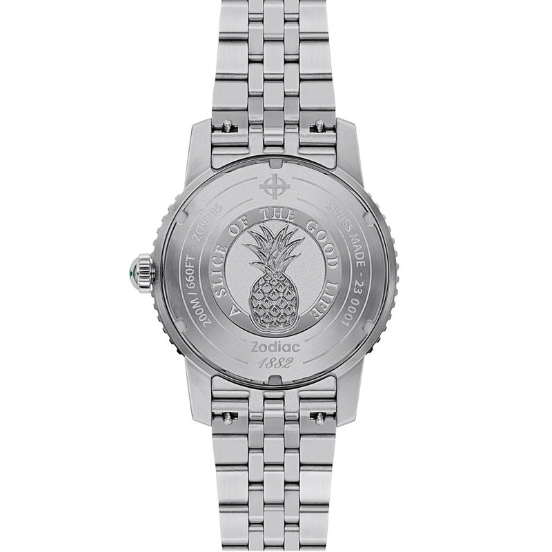Zodiac Super Sea Wolf Pineapple Dream Automatic Dive Watch #ZO9295