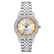 Zodiac Super Sea Wolf Compression Automatic Stainless Steel Watch #ZO9304 zoom