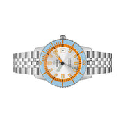 Zodiac Super Sea Wolf Compression Automatic Stainless Steel Watch #ZO9304 side