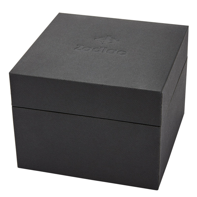 Zodiac Super Sea Wolf Automatic Sea Foam Green Watch with Rubber Strap #ZO9305 closed box