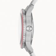 Zodiac Limited Edition Super Sea Wolf World Time Automatic Stainless Steel Watch #ZO9410 crown