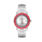 Zodiac Limited Edition Super Sea Wolf World Time Automatic Stainless Steel Watch #ZO9410