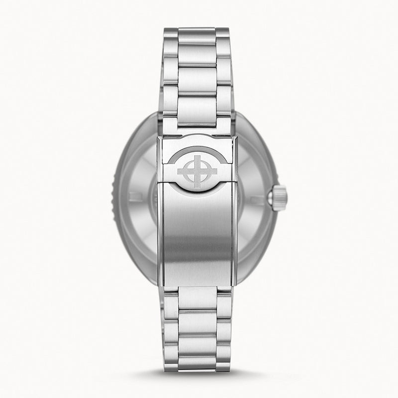 Zodiac Super Sea Wolf 68 Saturation Automatic Stainless Steel Watch #ZO9509 back