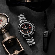 Zodiac Super Sea Wolf 68 Saturation Automatic Stainless Steel Watch #ZO9509 lifestyle