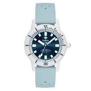 Zodiac Super Seawolf Ceramic COSC Automatic Dive Watch with Blue Dial #ZO9590 zoom