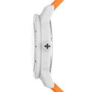 Zodiac Super Seawolf Ceramic COSC Automatic Dive Watch with Silver Dial #ZO9591 crown
