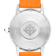Zodiac Super Seawolf Ceramic COSC Automatic Dive Watch with Silver Dial #ZO9591 back
