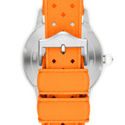 Zodiac Super Seawolf Ceramic COSC Automatic Dive Watch with Silver Dial #ZO9591 back