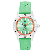 Zodiac Super Seawolf Ceramic COSC Automatic Dive Watch with Green Dial #ZO9592 zoom