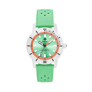 Zodiac Super Seawolf Ceramic COSC Automatic Dive Watch with Green Dial #ZO9592