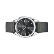 Zodiac Olympos Automatic Black Leather Watch #ZO9700 side