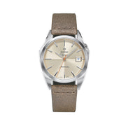 Zodiac Olympos Automatic Brown Leather Watch #ZO9702