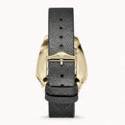Zodiac Olympos Automatic Black Leather Watch #ZO9703 back