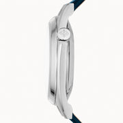 Zodiac Olympos Automatic Blue Leather Watch #ZO9711
crown