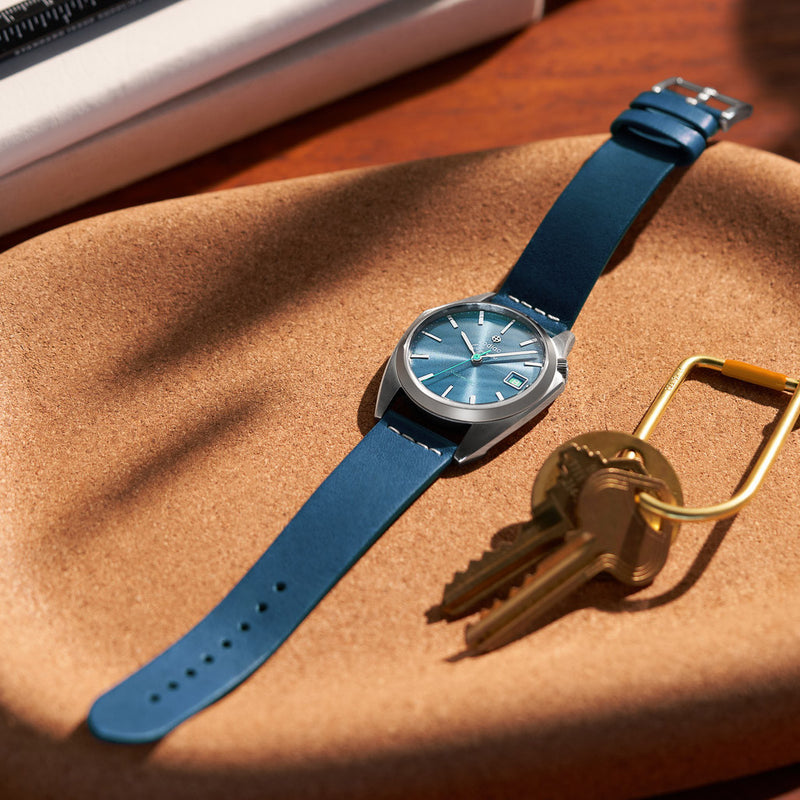 Zodiac Olympos Automatic Blue Leather Watch #ZO9711
lifestyle