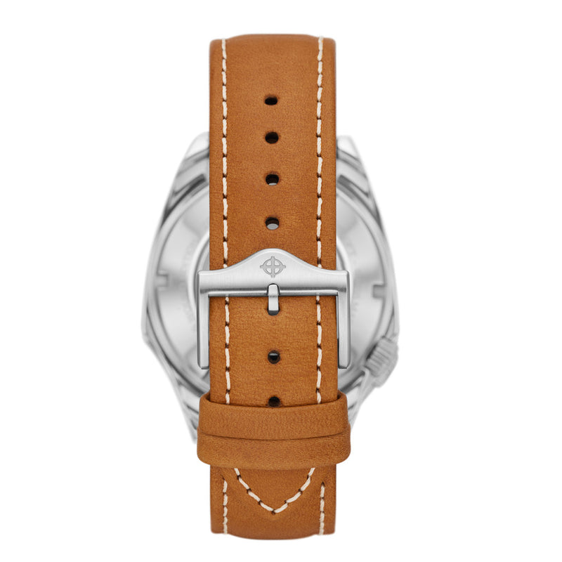 Zodiac Olympos Automatic Watch with Textured Green Dial #ZO9713 back strap