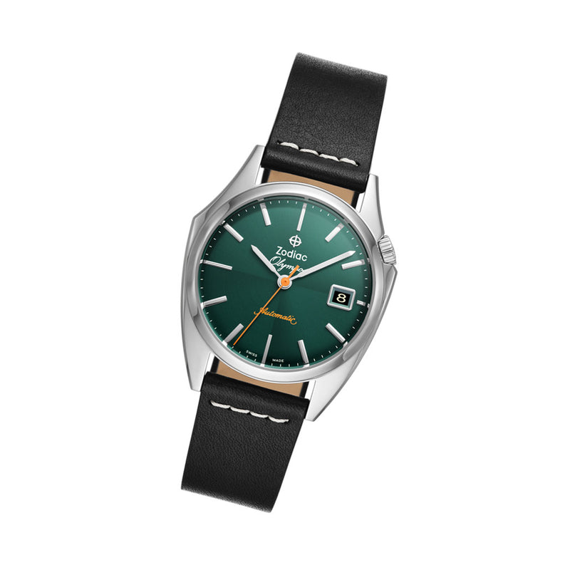 Zodiac Olympos Automatic Green Dial Watch #ZO9714