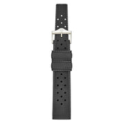 Zodiac OEM Black Rubber Strap Set (20mm) #ZOS1007 zoom