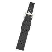 Zodiac OEM Black Rubber Strap Set (20mm) #ZOS1007 tilt