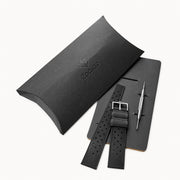 Zodiac OEM Black Rubber Strap Set (20mm) #ZOS1007 package