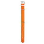 Zodiac OEM Orange Single Pass Rubber Strap Set (20mm) #ZOS1013 zoom
