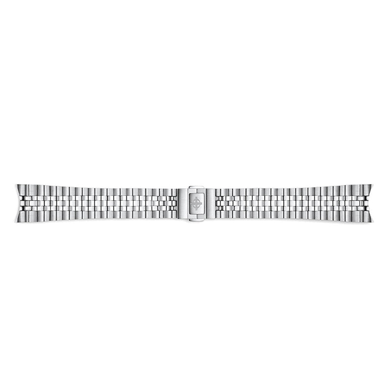 Zodiac OEM 5 Row Polished and Brushed Bracelet (20mm) #ZOS1014 side