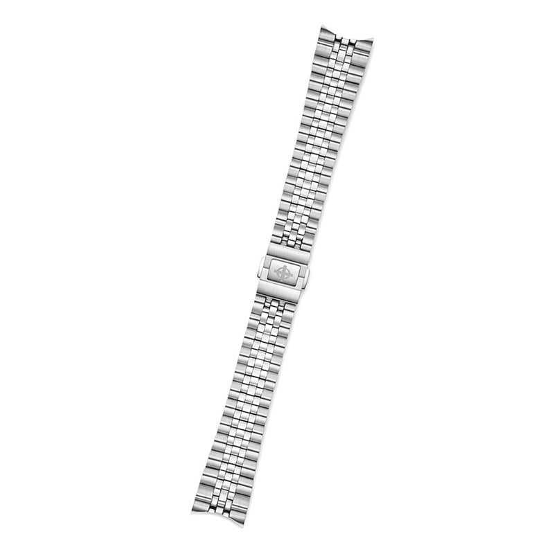 Zodiac OEM 5 Row Polished and Brushed Bracelet (20mm) #ZOS1014 tilt