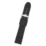 Zodiac OEM Black Accordion Rubber Strap Set (20mm) #ZOS1017 tilt