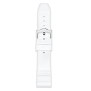 Zodiac OEM White Accordion Rubber Strap Set (20mm) #ZOS1019 zoom