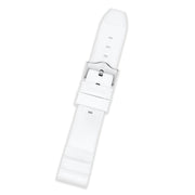 Zodiac OEM White Accordion Rubber Strap Set (20mm) #ZOS1019 tilt