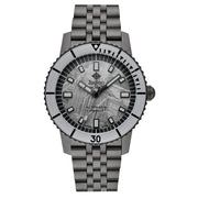 Zodiac Super Sea Wolf Gun Metal Watch with Meteorite Dial #ZO9292
