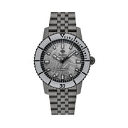 Zodiac Super Sea Wolf Gun Metal Watch with Meteorite Dial #ZO9292