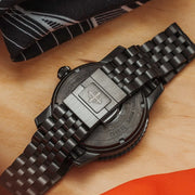 Zodiac Super Sea Wolf Gun Metal Watch with Meteorite Dial #ZO9292