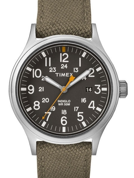 Timex 40mm Allied Quartz Watch with Black Dial and INDIGLO Night-Light #TW2R46300VQ