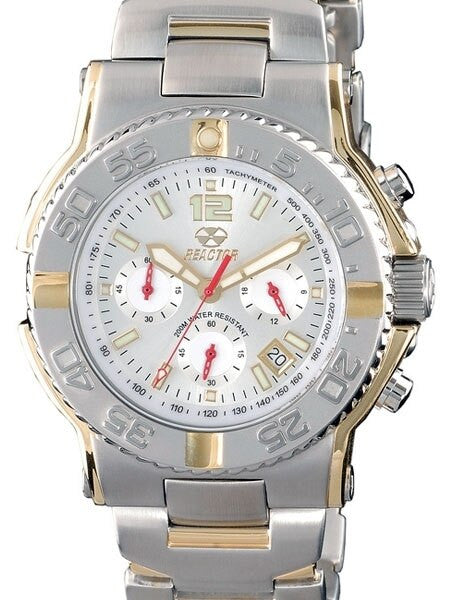 Reactor Critical Mass Chronograph Watch with SuperLuminova Illumination and Two-Tone Case #75102