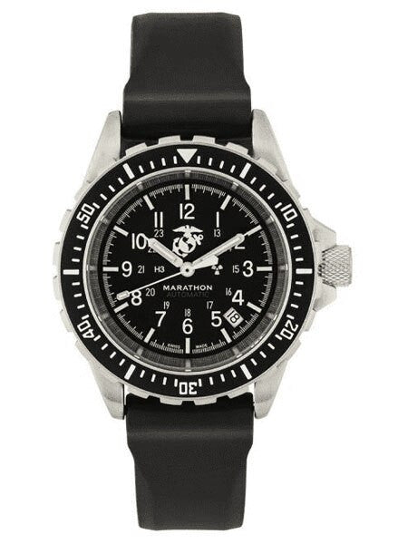 Marathon Swiss Made, GSAR Automatic Military Divers Watch with Sapphire Crystal #WW194006USMC