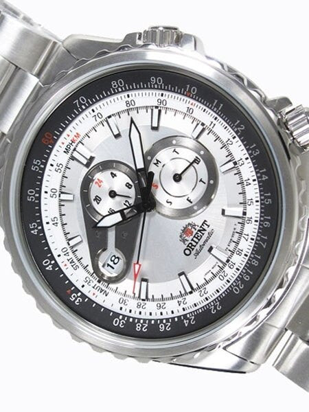 Orient Automatic Speedster Watch with Day and Date, 24-Hour Sub-Dial #ET0M001W