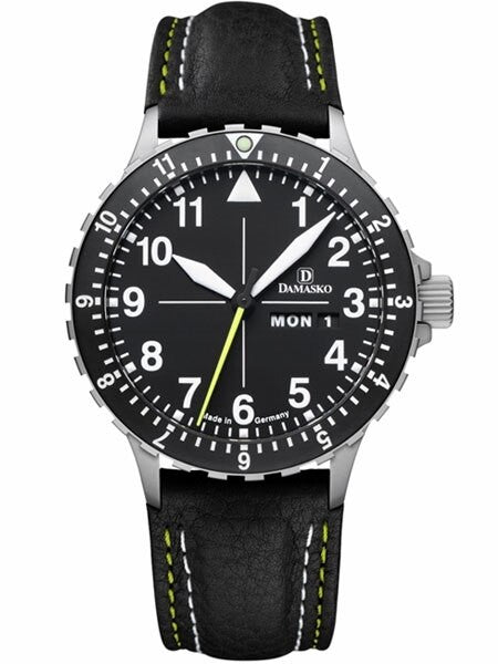 Damasko Swiss ETA Automatic with a Rotating 12-Hour Bezel and Stainless Steel Case #DA46