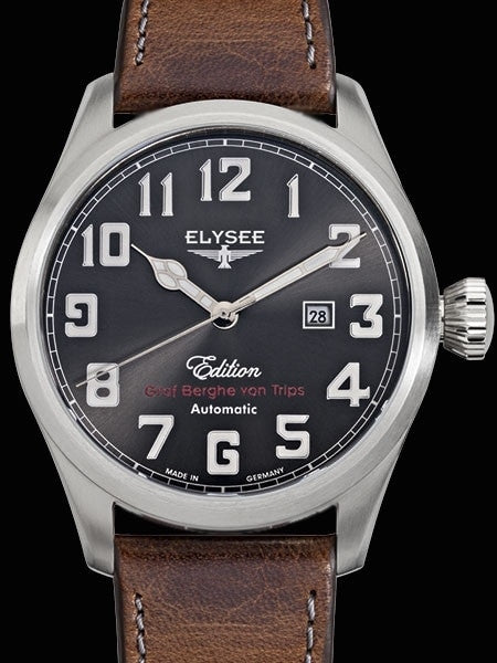 Elysee 46mm Hemmersbach Automatic Watch with Sapphire Crystal #38011