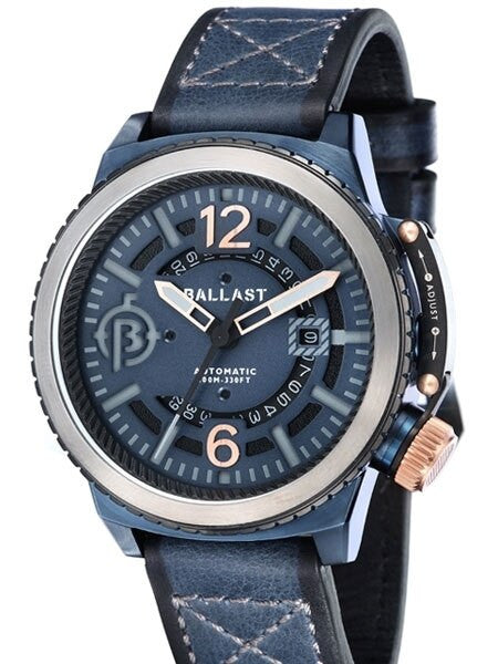 Ballast Trafalgar Automatic Watch with Unique Bezel System #BL-3133-08