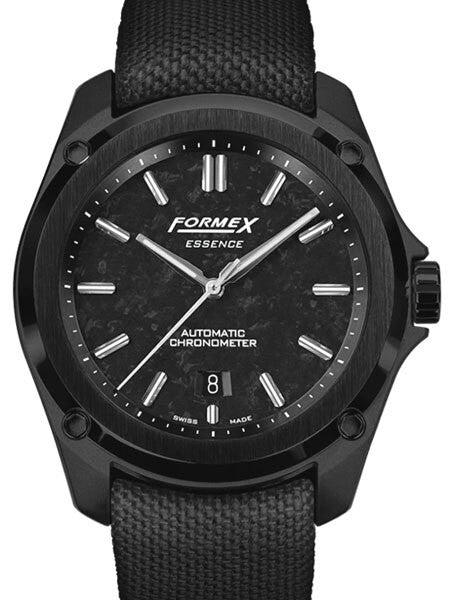 Formex Essence Leggera Swiss Automatic Chronometer with Forged Carbon Dial #0330-4-6399-811