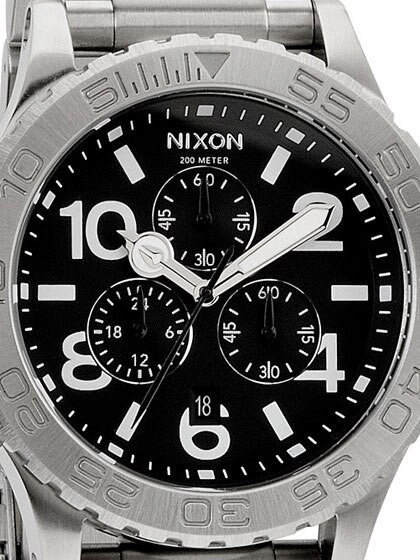 Nixon 42-20 Chrono Watch with Timer Functions and Left Side Pushers and Crown #A037-000